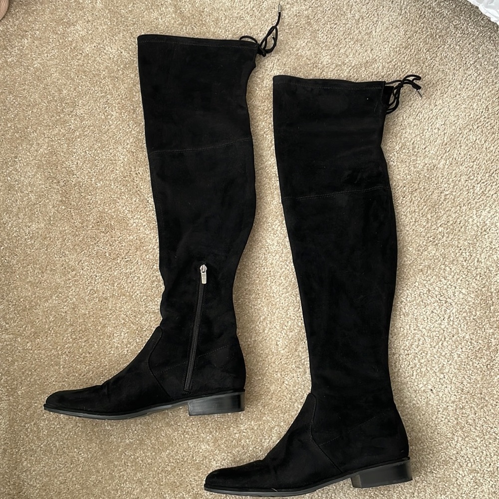 Black Marc Fischer OTK Boot - 10